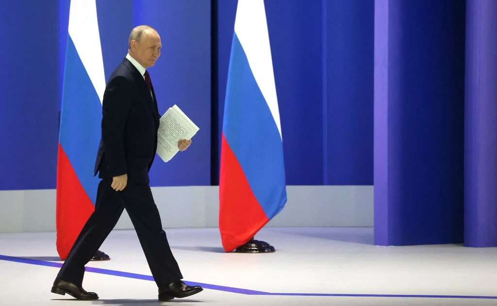 Putin wygłasza orędzie przed Zgromadzeniem Federalnym Putin wygłasza orędzie przed Zgromadzeniem Federalnym
