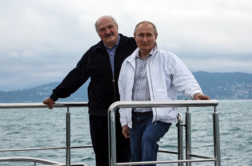 Alaksandr Łukaszenka i Władimir Putin Alaksandr Łukaszenka i Władimir Putin
