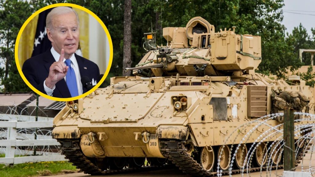 Podczas wizyty w Kijowie Joe Biden zapowiedział nowy pakiet pomocy militarnej dla Ukrainy. Jest w nim niezwykle rzadki wóz M7 Bradley