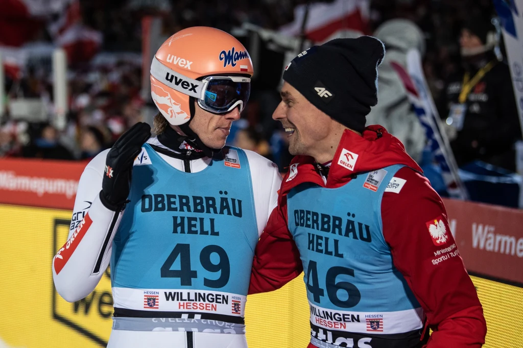Dawid Kubacki i Piotr Żyła