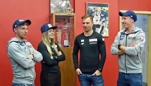 Od lewej: Dominik Bury, Monika Skinder, Maciej Staręga i Kamil Bury