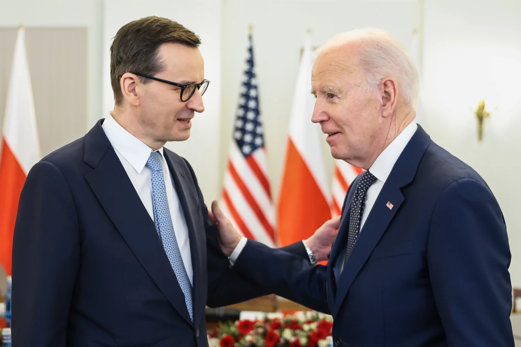Premier Mateusz Morawiecki spotkał się z prezydentem USA Joe Bidenem Premier Mateusz Morawiecki spotkał się z prezydentem USA Joe Bidenem