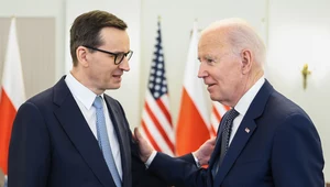 Premier Mateusz Morawiecki spotkał się z prezydentem USA Joe Bidenem