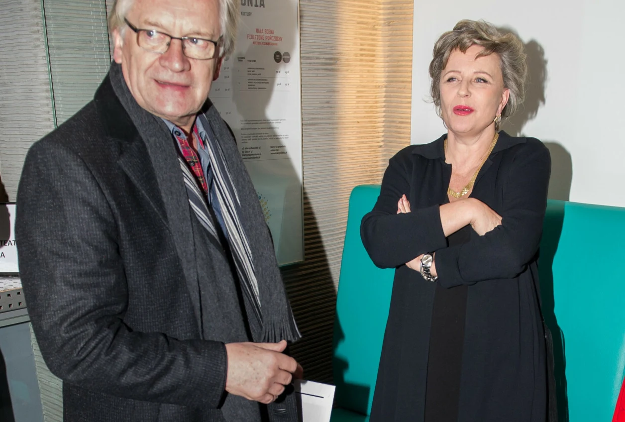 Andrzej Seweryn i Krystyna Janda