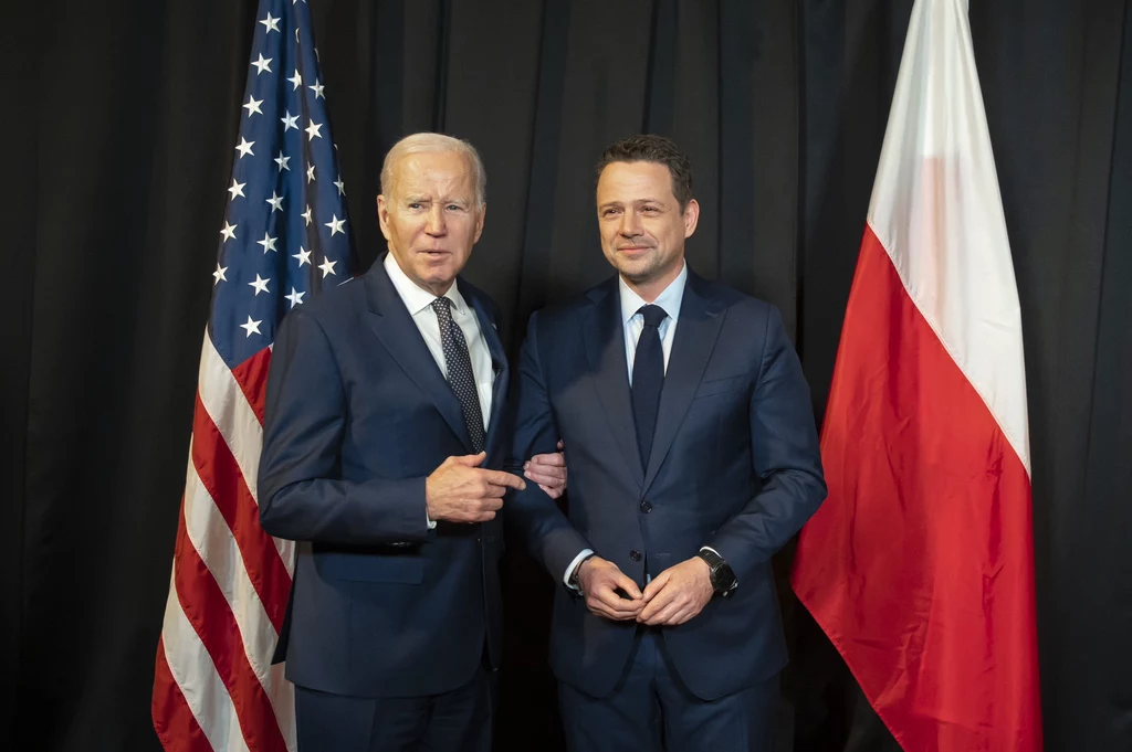Rafał Trzaskowski spotkał się z Joe Bidenem Rafał Trzaskowski spotkał się z Joe Bidenem