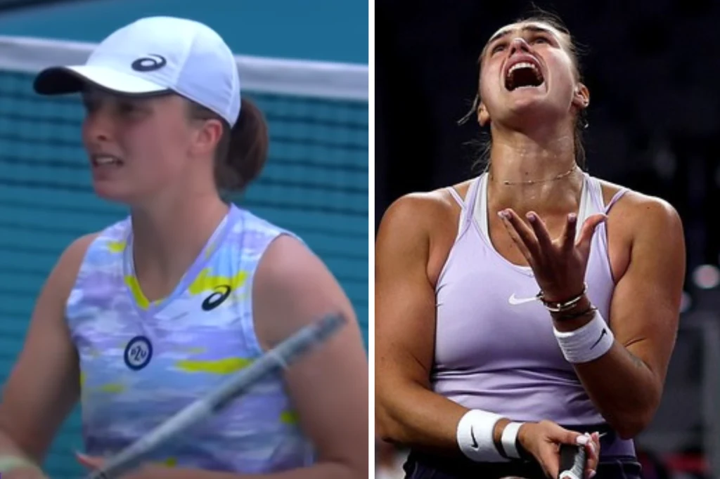 Iga Świątek oraz Aryna Sabalenka znajdują się na czele rankingu WTA