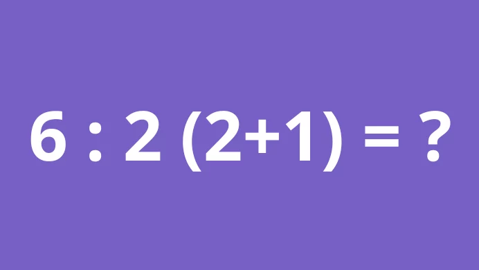Krótkie zadanie matematyczne, z którym nawet osoby dorosłe mają problem! Znasz odpowiedź?