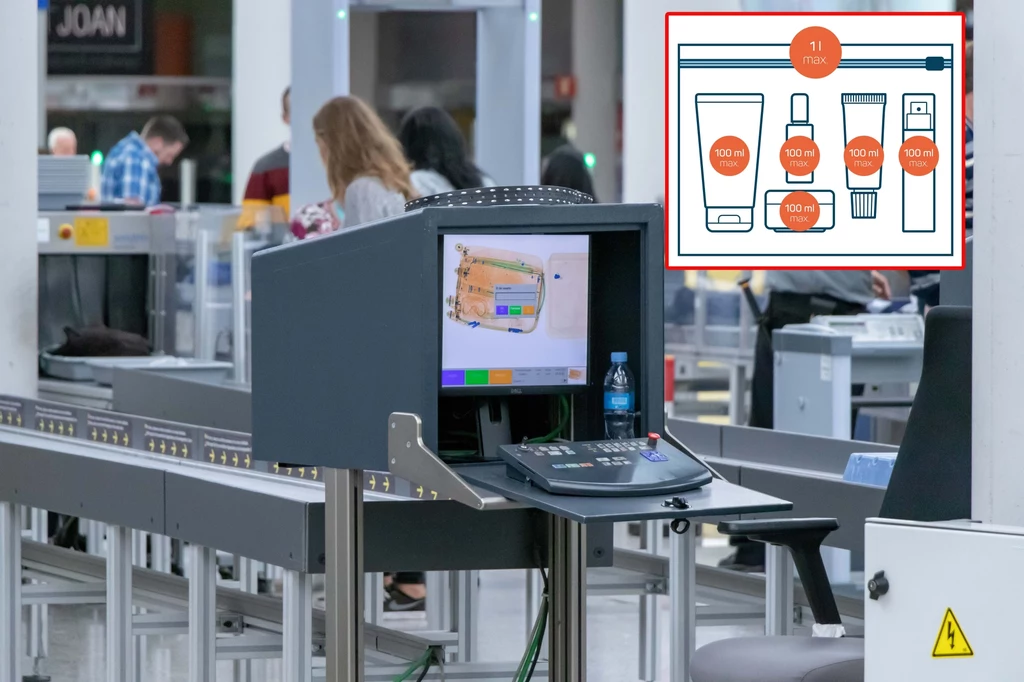 Limit 100 ml płynów w bagażu podręcznym został wprowadzony w 2006 roku.