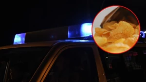 Klient skusił się na chipsy z ziemi. Odpowie za kradzież