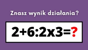 Tę prostą zagadkę dla piątoklasisty rozwiążą nieliczni. Poprawny wynik zna tylko 10% osób