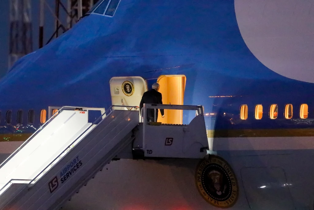 Joe Biden odleciał z Warszawy Joe Biden odleciał z Warszawy