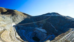 Na zdj. jedna z chińskich kopalń metali ziem rzadkich