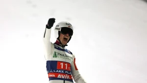 Piotr Żyła w konkursie duetów w Lake Placid