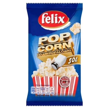 Felix Popcorn solony do mikrofalówki 90 g - 1