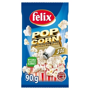 Felix Popcorn solony do mikrofalówki 90 g - 0