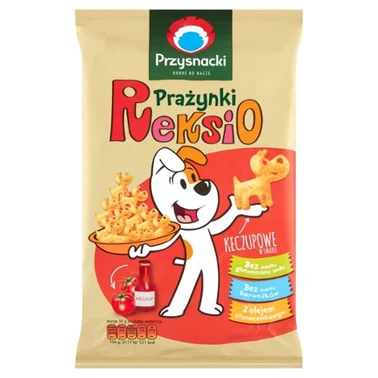 Przysnacki Reksio Prażynki keczupowe w smaku 90 g - 1