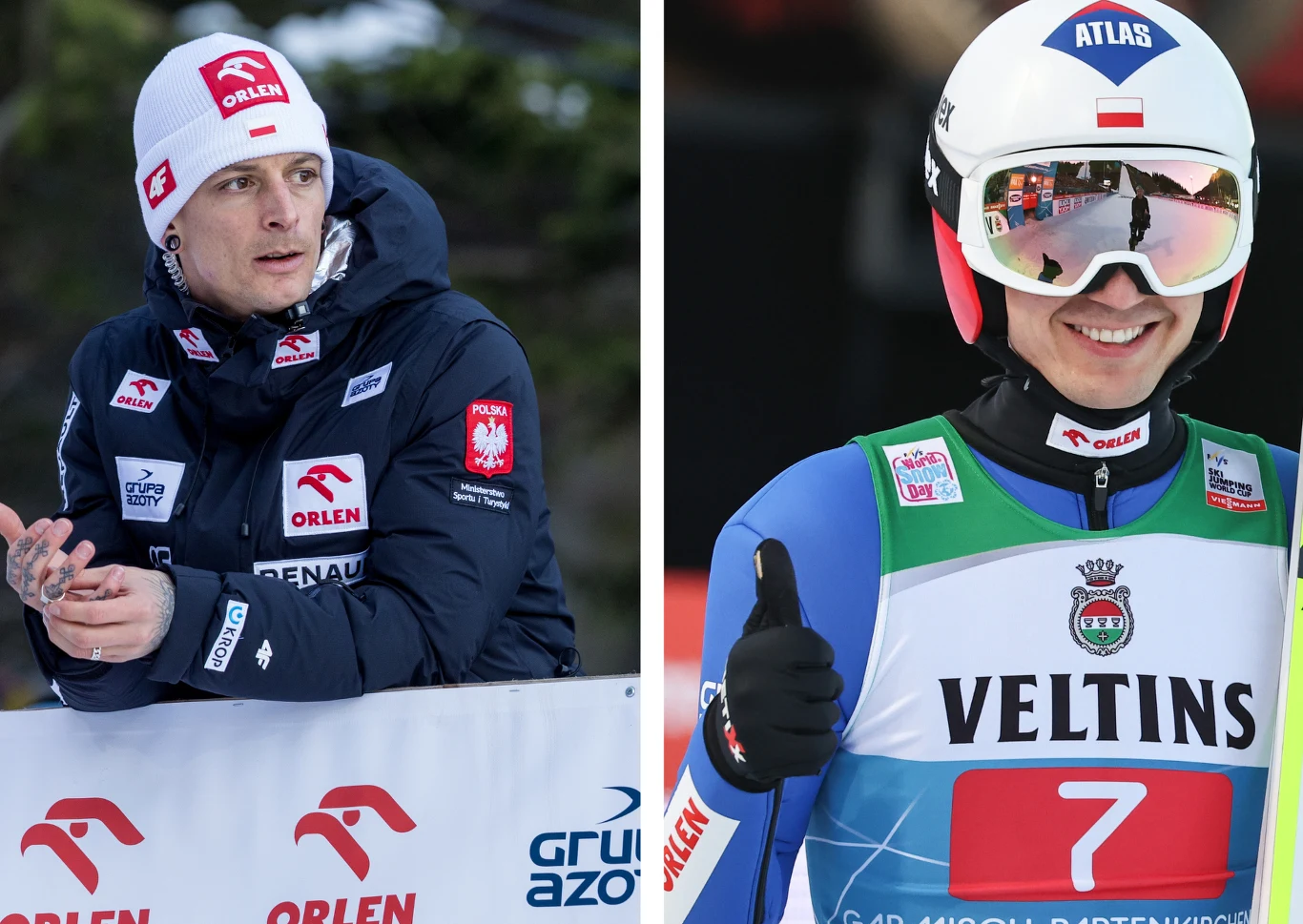 Thomas Thurnbichler oraz Kamil Stoch