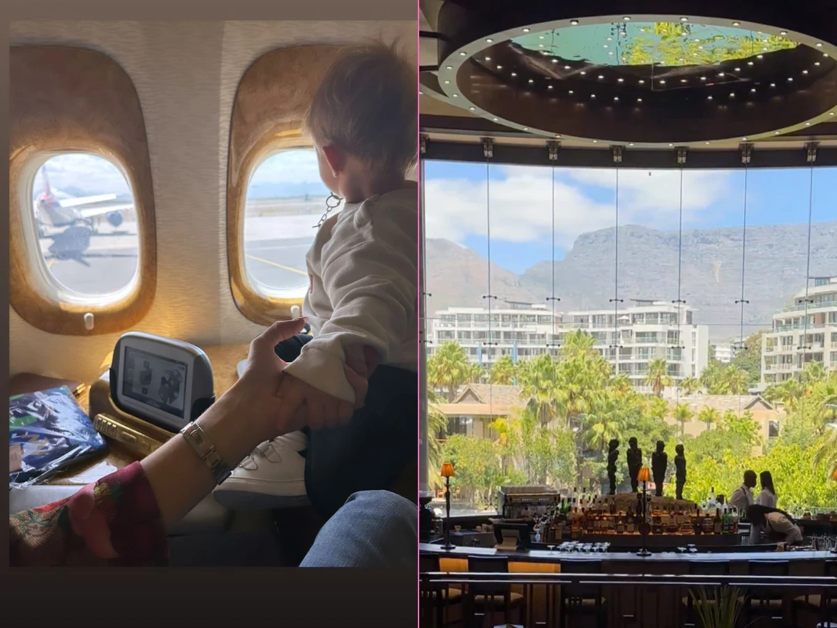 Patrycja Tuchlińska i Józef Wojciechowski na wakacjach z synkiem