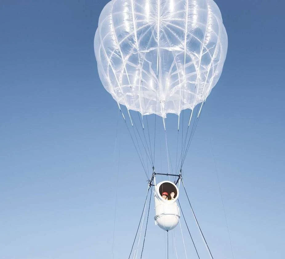 Kapsuła i balon Iwaya Giken Kapsuła i balon Iwaya Giken