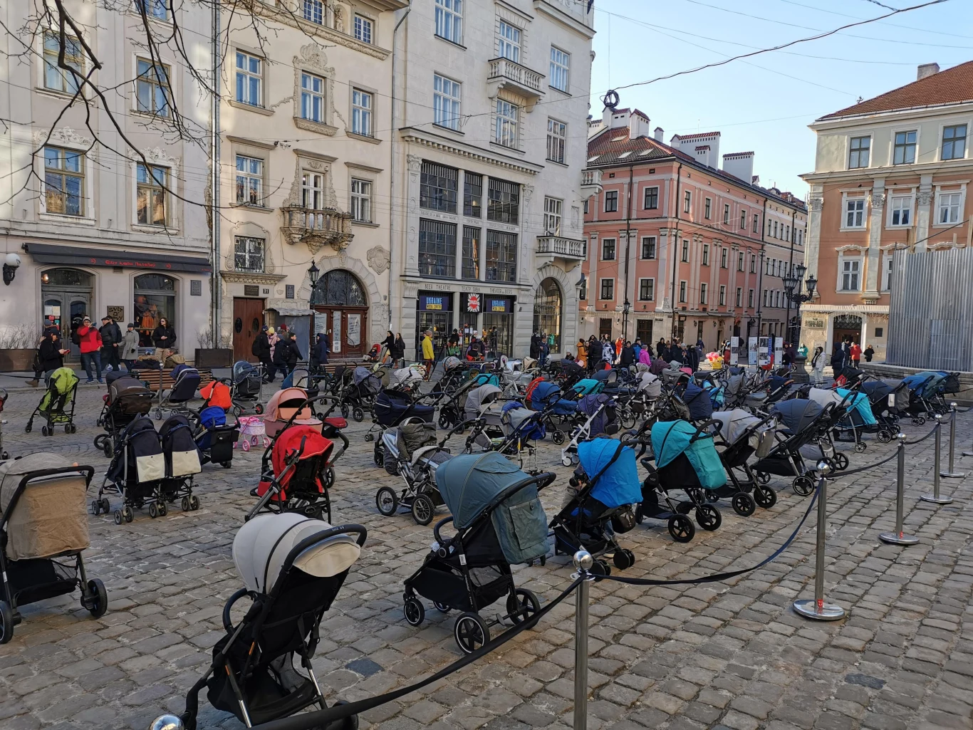 Akcja 109 wózków. Lwów marzec 2022