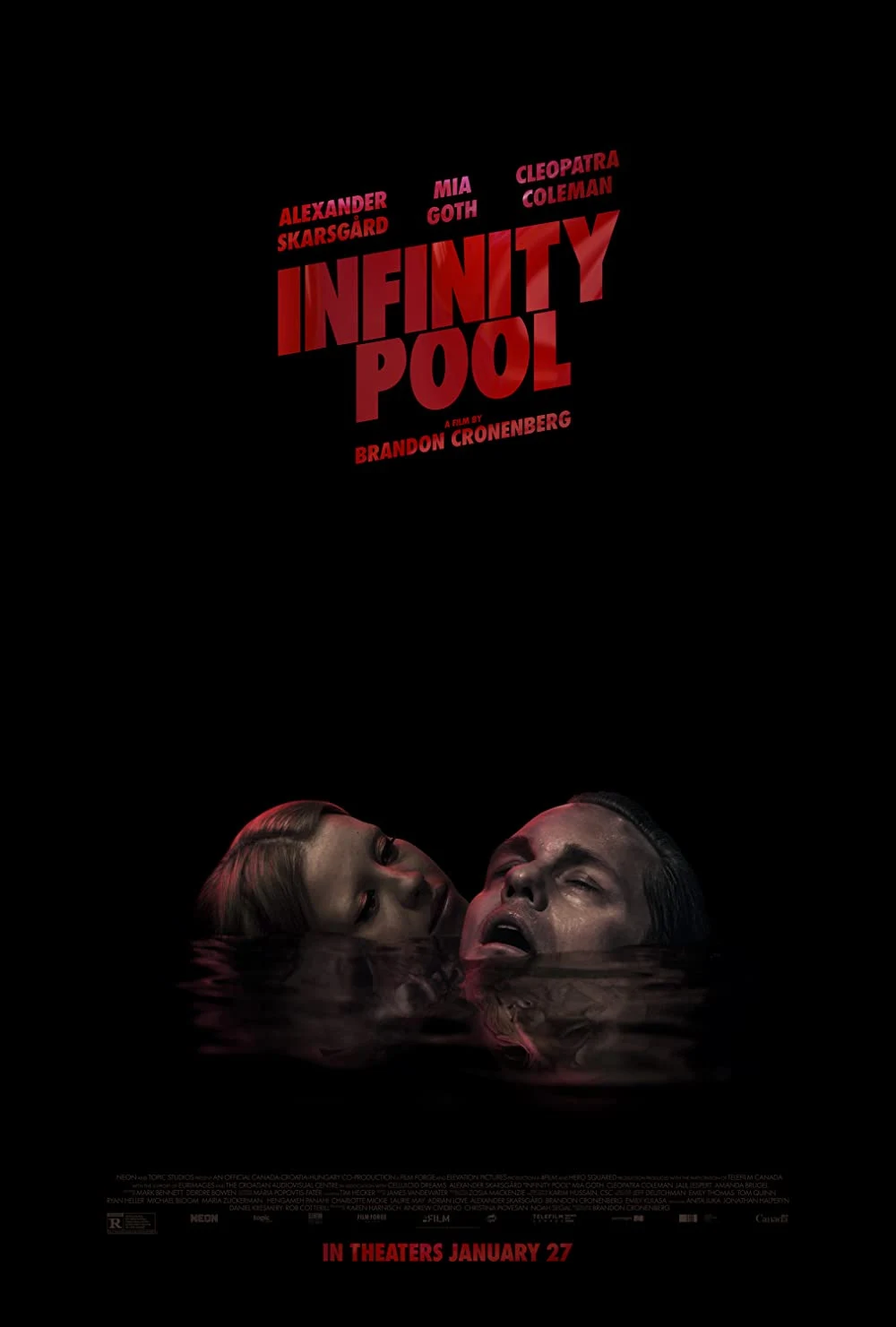 Plakat filmu "Infinity Pool"