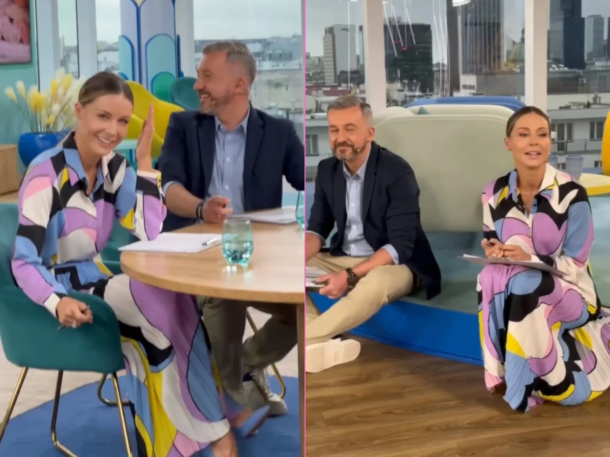 Małgorzata Rozenek w "Dzień Dobry TVN"