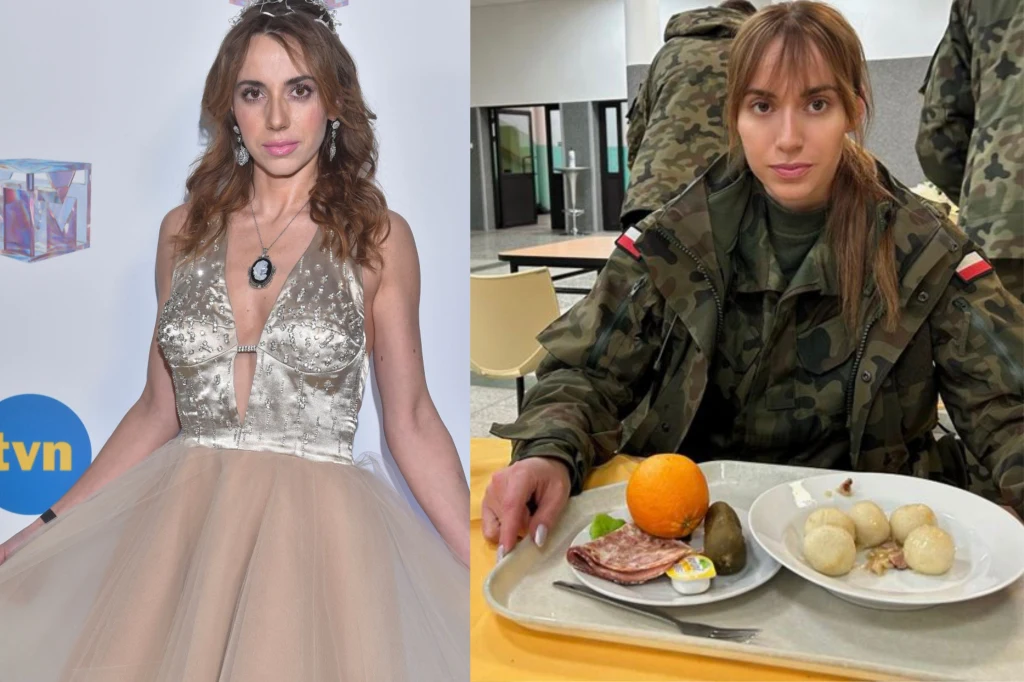 Marianna Schreiber w wojsku/ITwitter @MSchreiberM