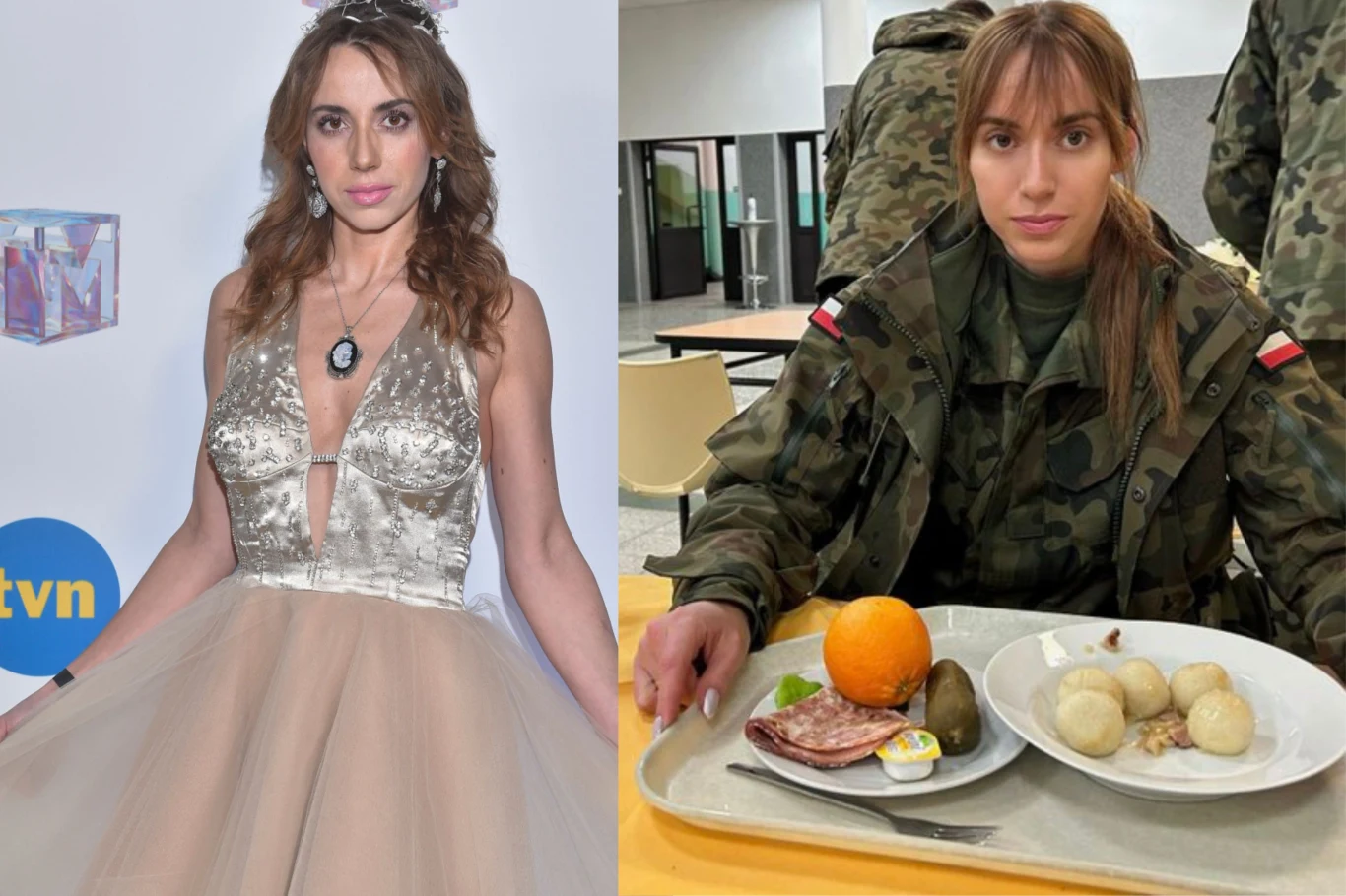 Marianna Schreiber w wojsku/ITwitter @MSchreiberM