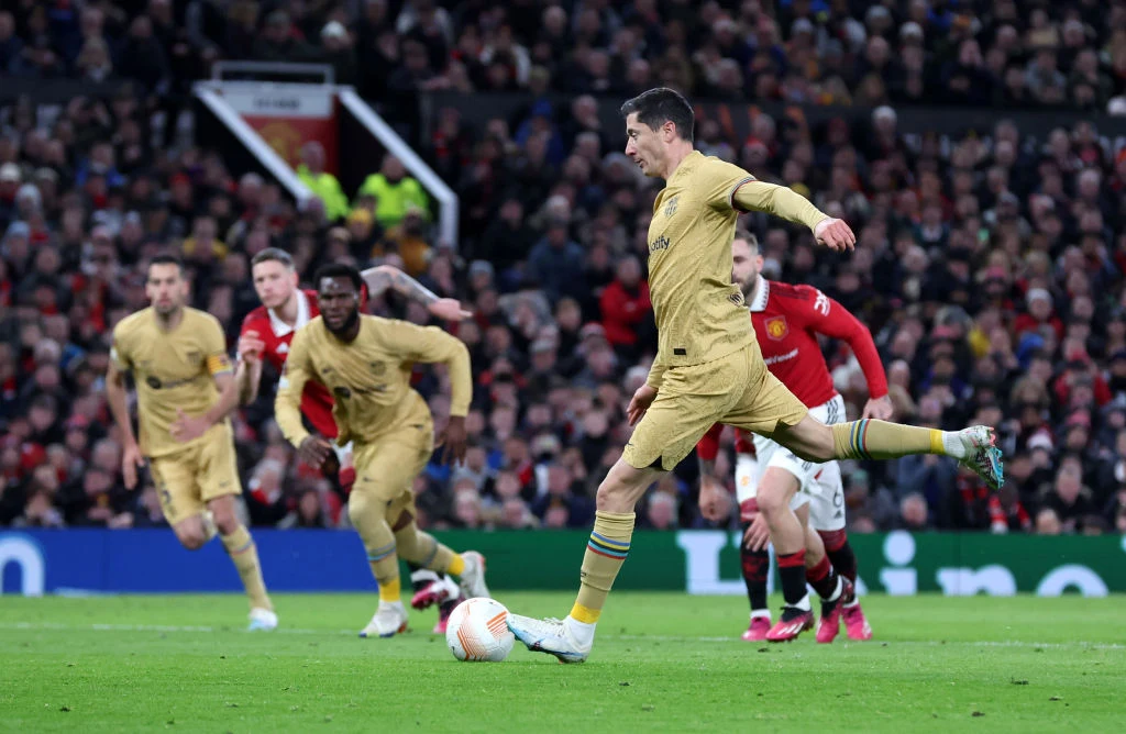 Robert Lewandowski wykorzystał rzut karny