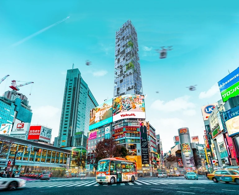 Projekt idealnie wpasowałby się w przestrzeń gęsto zaludnionych metropolii Projekt idealnie wpasowałby się w przestrzeń gęsto zaludnionych metropolii