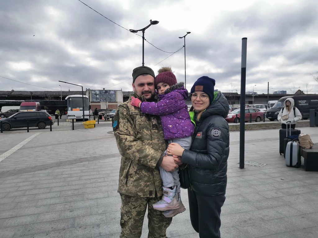Rodzina spotkana na dworcu we Lwowie Rodzina spotkana na dworcu we Lwowie