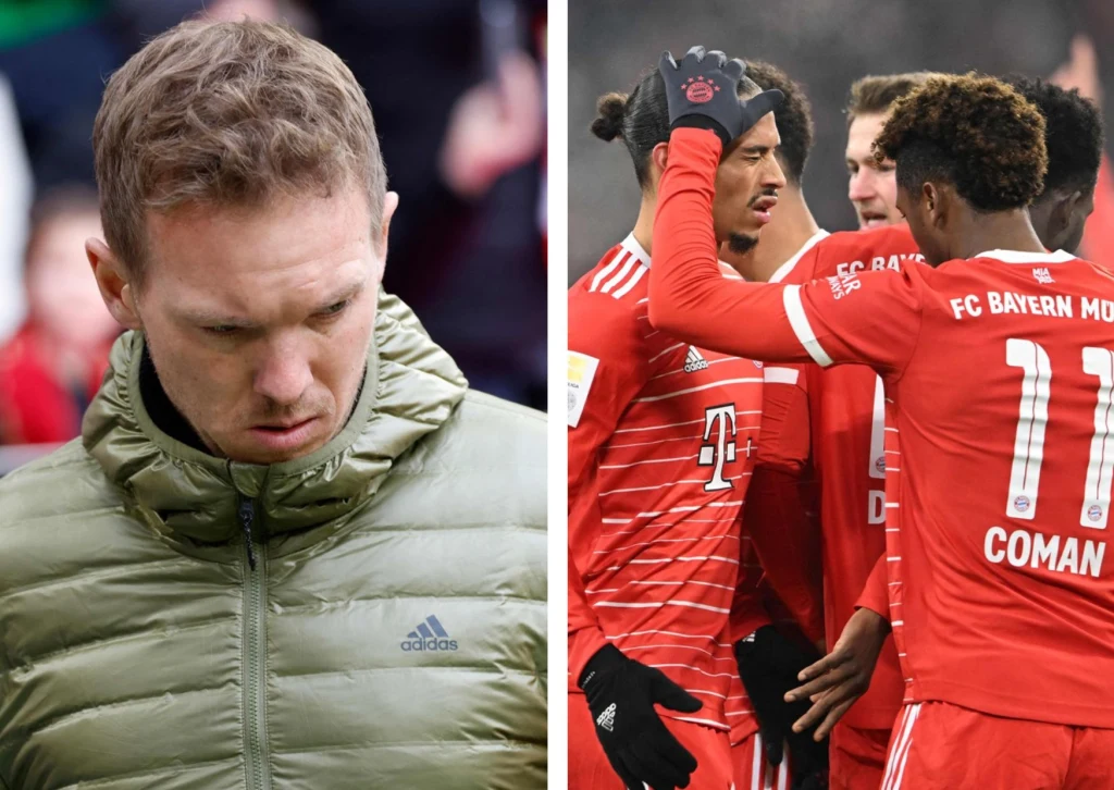 Julian Nagelsmann nie był zadowolony z tego, że jeden z jego zawodników spóźnił się na przedmeczową zbiórkę