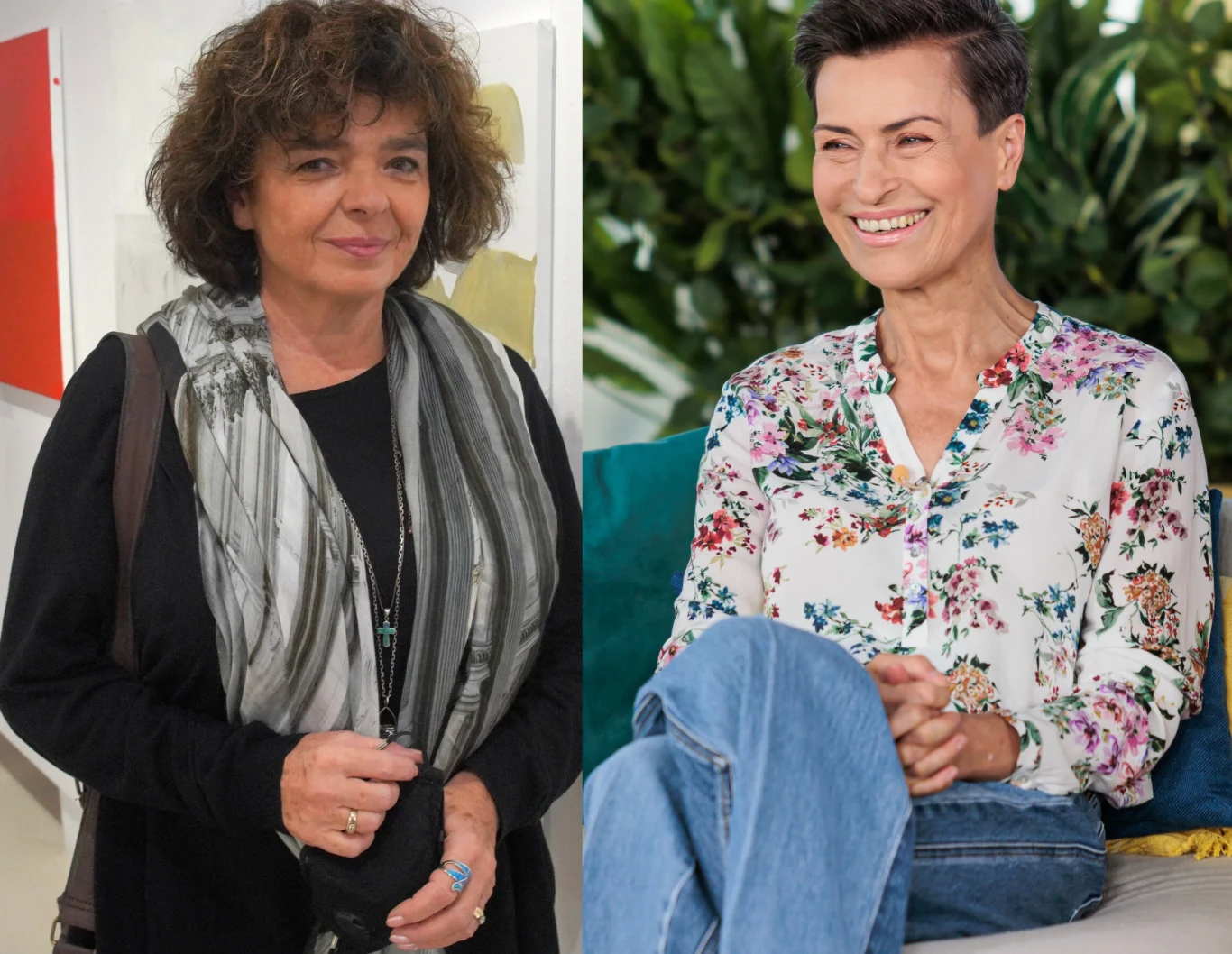 Katarzyna Grochola i Danuta Stenka Katarzyna Grochola i Danuta Stenka