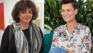 Katarzyna Grochola i Danuta Stenka
