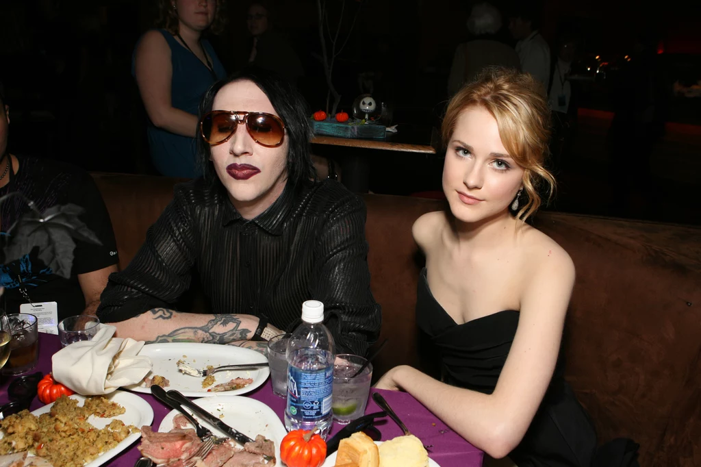 Marilyn Manson i Evan Rachel Wood w 2006 r.