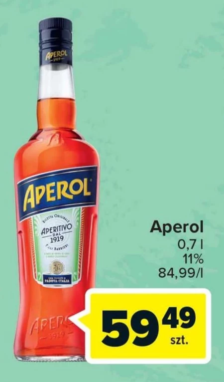 Aperol Napój alkoholowy 700 ml