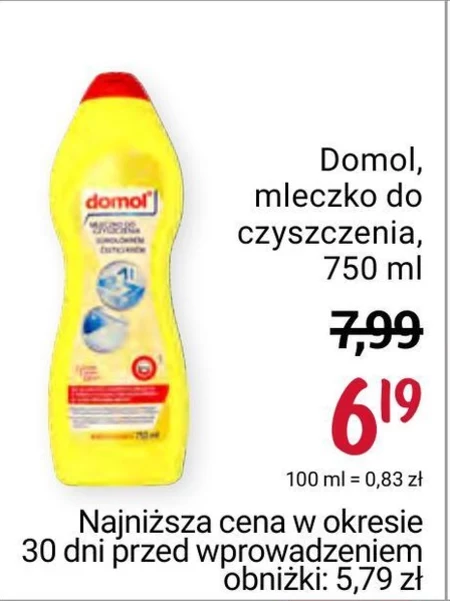 Mleczko do czyszczenia Domol