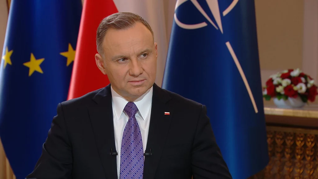 Andrzej Duda w "Gościu Wydarzeń" Andrzej Duda w "Gościu Wydarzeń"