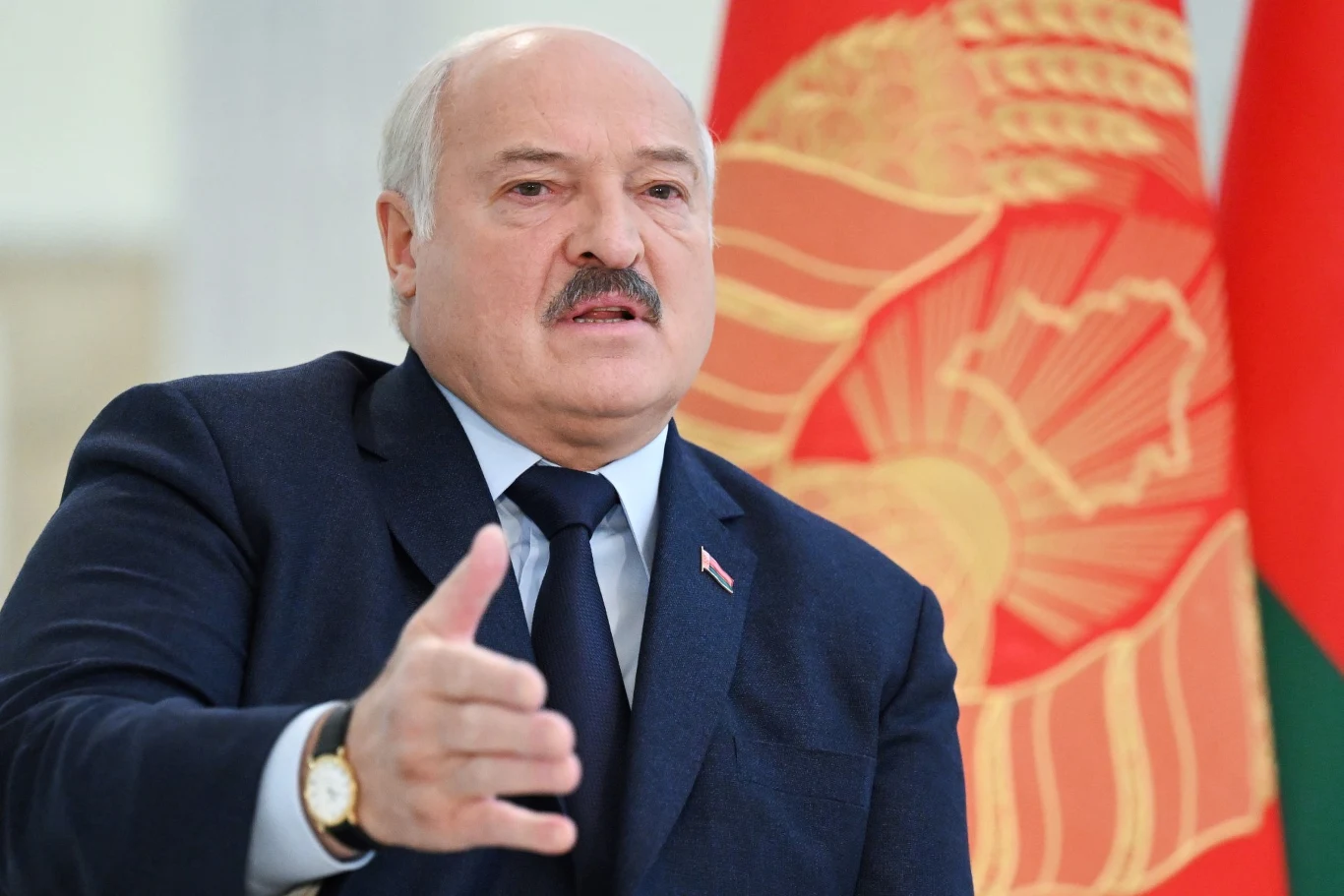 Białoruski dyktator Aleksandr Łukaszenka Białoruski dyktator Aleksandr Łukaszenka