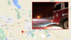 Do katastrofy samolotu PC12 doszło 35 km na południowy wschód od stolicy Nevady Reno