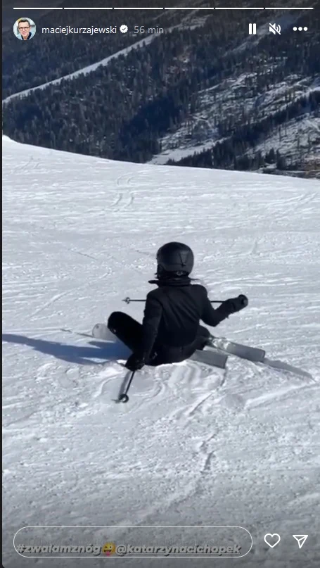 Upadek Cichopek na stoku