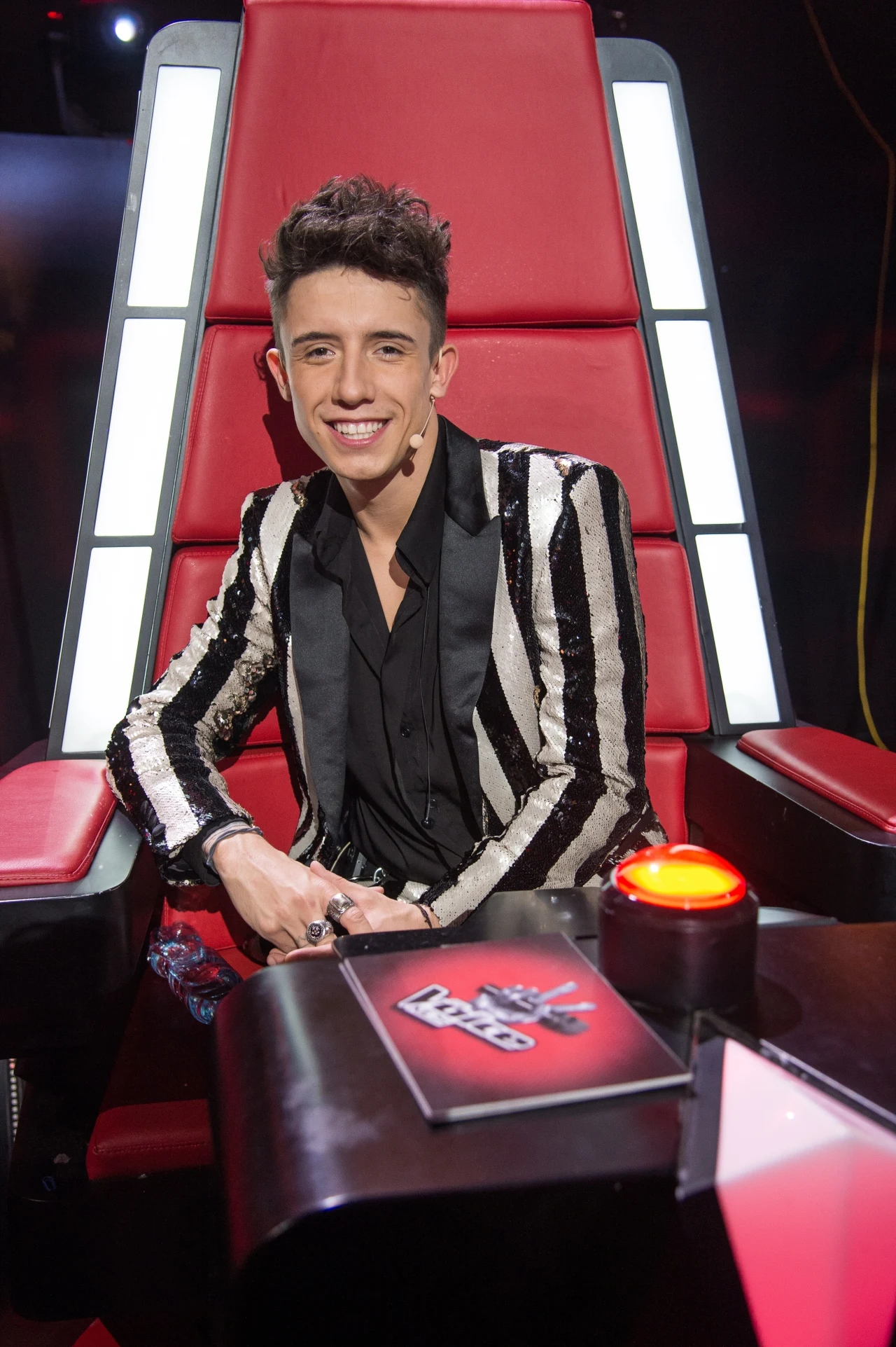 Dawid Kwiatkowski w drugiej edycji "The Voice Kids" Dawid Kwiatkowski w drugiej edycji "The Voice Kids"