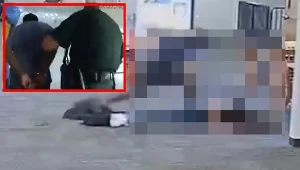 Przerażające sceny furii napastnika spowodowanej odebraniem sprzętu do grania może mrozić krew w żyłach