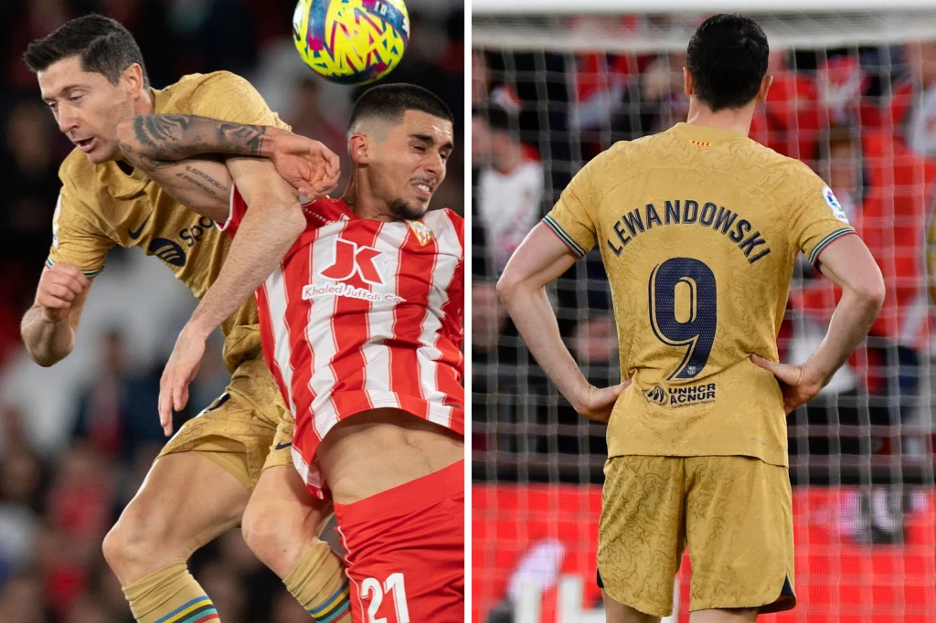 La Liga: Almeria - FC Barcelona. Robert Lewandowski i spółka musieli przełknąć gorycz porażki La Liga: Almeria - FC Barcelona. Robert Lewandowski i spółka musieli przełknąć gorycz porażki