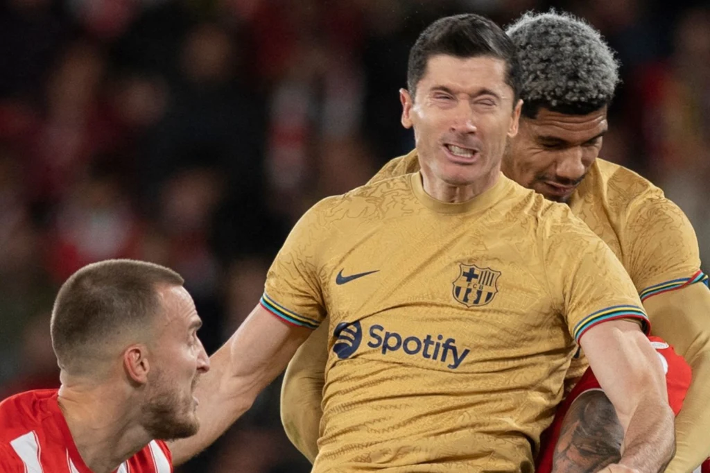 Robert Lewandowski z powodu kontuzji opuści czwartkowy mecz Pucharu Króla z Realem Madryt