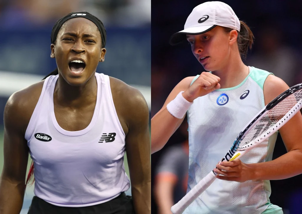 Coco Gauff i Iga Świątek