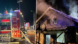 Trzgiczny pożar w Choroszczy. Służby prowadzą śledztwo ws. zabójstwa