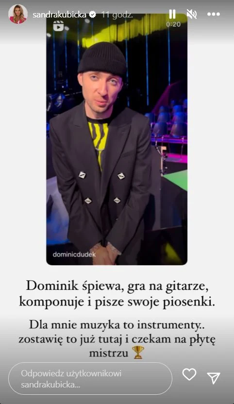 Eurowizja 2023, Dominik Dudek, Sandra Kubicka