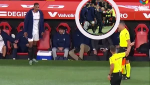 Fernando z Sevilli wywołał spory skandal swoim zachowaniem względem sędziego w czasie meczu z Osasuną