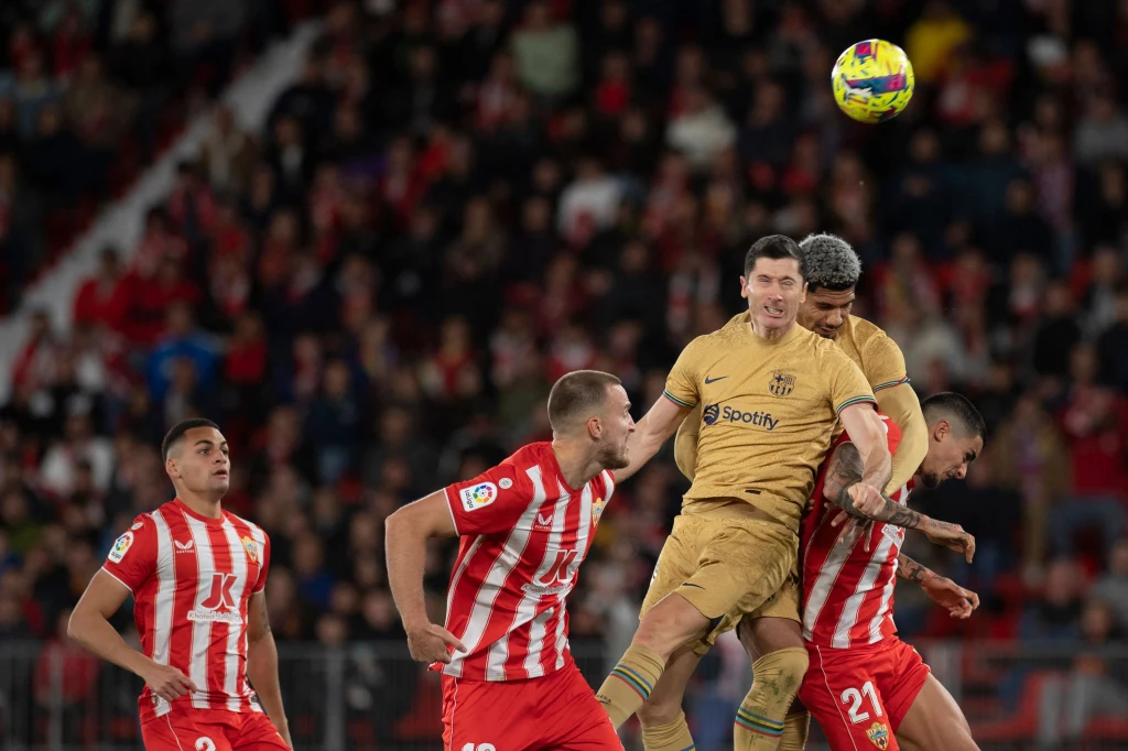 FC Barcelona w meczu z Almerią FC Barcelona w meczu z Almerią